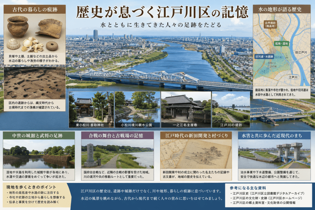 歴史が息づく江戸川区の記憶