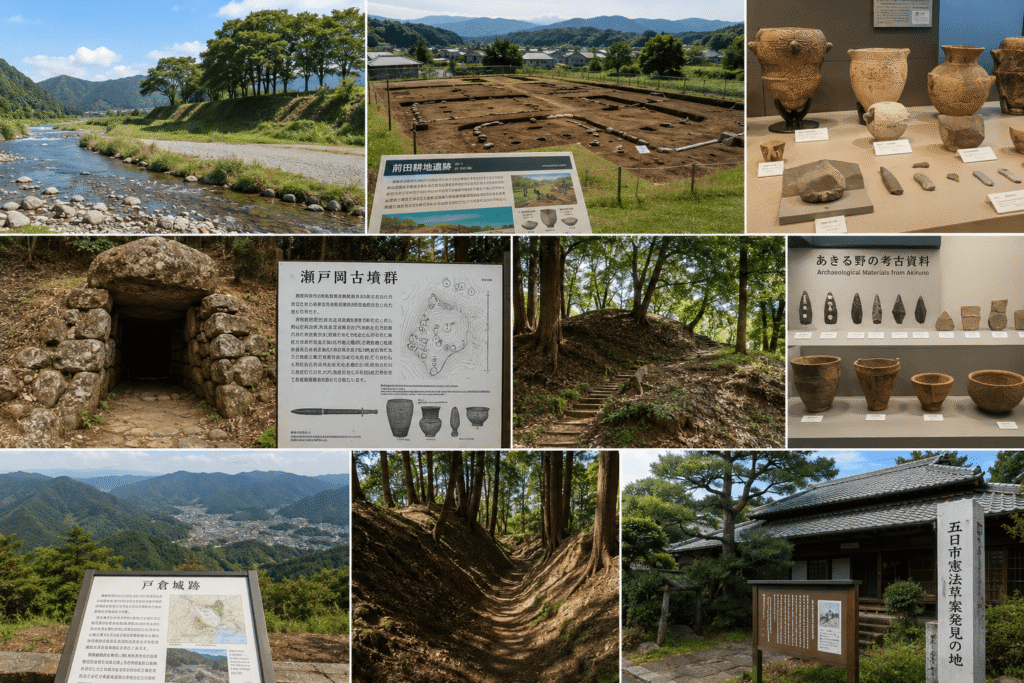 あきる野の刻む歴史と武将の息吹