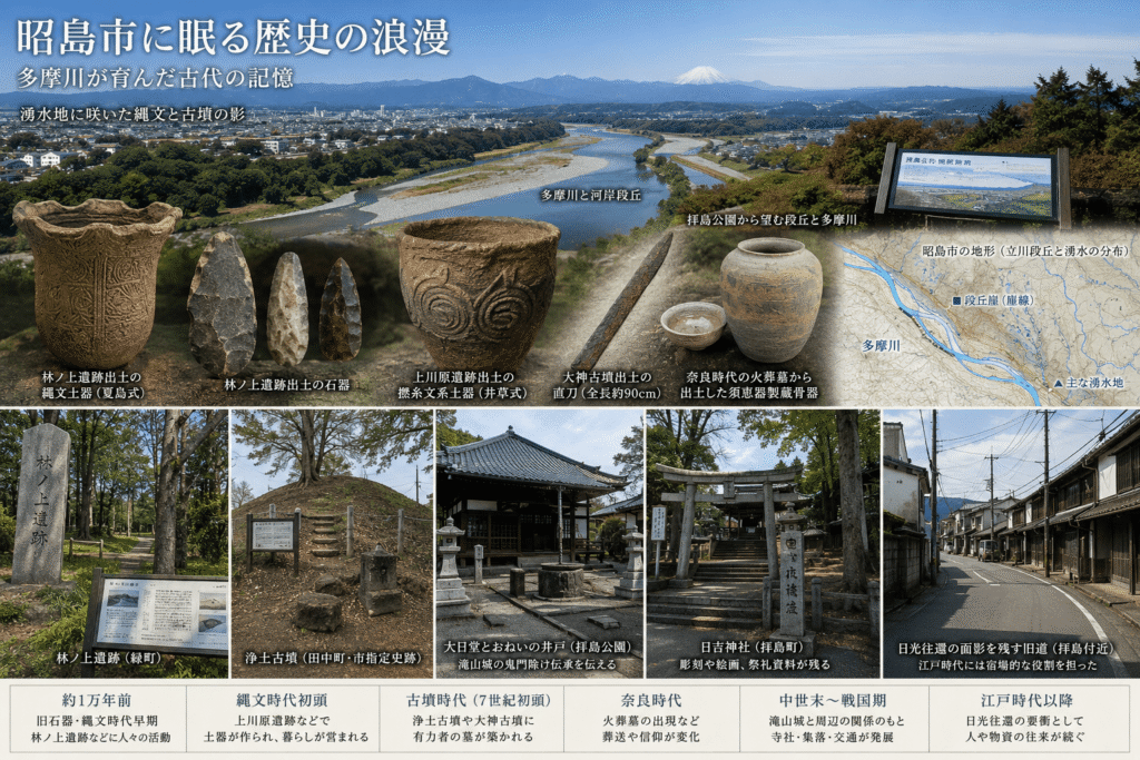 昭島市に眠る歴史の浪漫