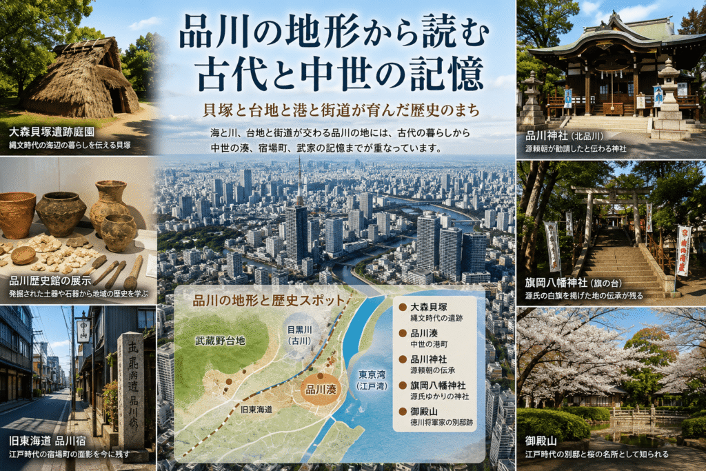 品川の地形から読む古代と中世の記憶