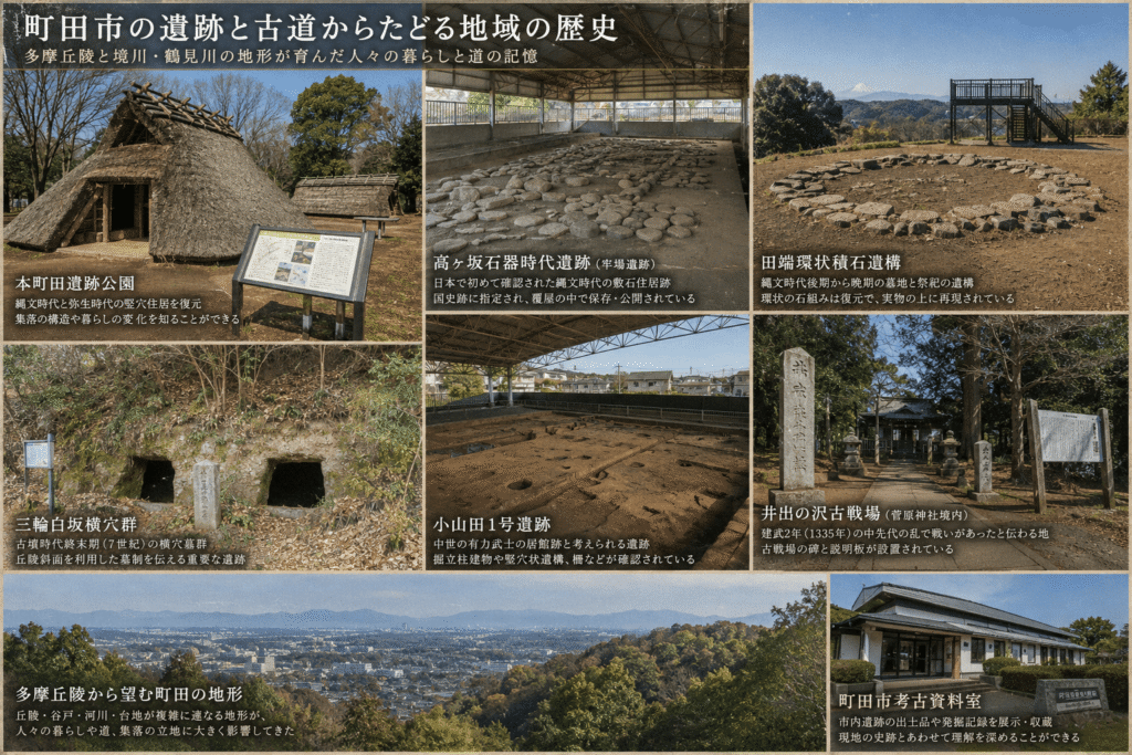 町田市の遺跡と古道からたどる地域の歴史