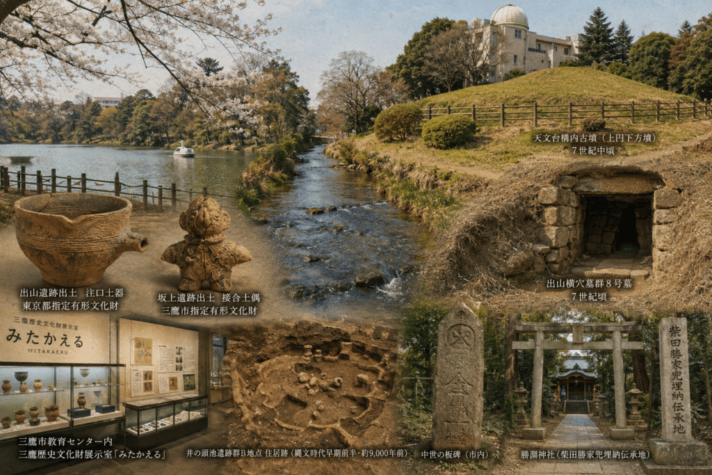 三鷹市の遺跡と古墳からたどる地域の歴史
